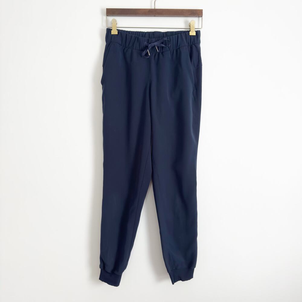 LULULEMON On The Fly Jogger Pants True Navy 4 - Picture 4 of 12